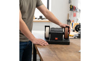 Multi-Purpose Mini Bench Grinder Double Wheel Bench Grinder Electric Polishing Machine for DIY Enthusiasts, Workshop, Garage
