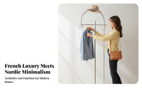 Minimalist Design liberatedstanding Coat Stand Modern Aesthetic Branchdesign Coat Tree Rust-Resistant Garment Rack Stable and long-lasting for Students, Homeowners, Bedroom, Entryway, Hallway, Living Room