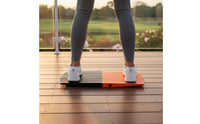 Activates Lower Body Golf Weight Transfer Board Increases Driving Distance Swing Balance Coach Portable Design for Golfers, Beginners