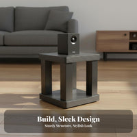 Stable Base Universal Bookshelf Speaker Stand Heavy Duty Floor Speaker Stand Non-Slip Pads Modern Minimalist Design for Home Theater Enthusiasts, Audiophiles, Studio, Living Room, Bedroom
