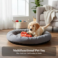 Dog Teething Toy Teeth Cleaning Dog Toothbrush Toy Chew-Resistant for Young Dogs