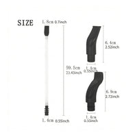 Melodica Tube with Mouthpieces Flexible harmonicas Air Tube Connector Accessory for Music Practice