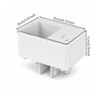 Digital Aquarium Feeder Portion Control Dry Food Storage for Busy Fish Keepers