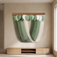 Macrame Wall Hanging Textured Macrame Wall Simple to Hang to   for Living Room, Bedroom, Studio