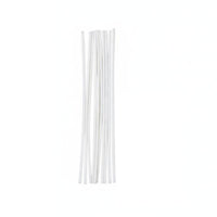 10 Pieces Pre-Waxed Candle Wick Smokeless Wood Candle Wick Handmade for Crafters, Beginners, Home Crafting