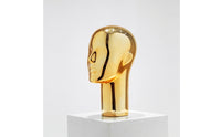 Mannequin Head Modern Hairpiece Display Head Shaped Hat Display Stand for Retailers, Hairstylists, Retail Store, Countertop
