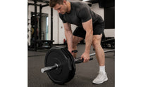 Rowing Bar Attachment Row Handle Texturedgrip-Bar Sturdy Fitness Equipment for Home Gym Owners, Weightlifters