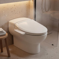 Temperature Control Bidet Toilet Seat Self-Cleaning Nozzle Heated Bidet Toilet Multiple Wash Modes Bathroom Fixture