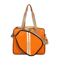 Racket Bag Adjustable Strap Pickleball Tote Bag Convertible Shoulder Tote for Gym