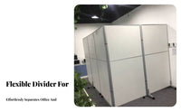 Mobile Design Modular Separateice Partition Foldable Freestanding Modular Screen Creates Privacy Room Divider Flexible Combination for Workshop Supervisors, Facility Planners, unobstructedPlan Areas, Workstation, Meeting Area, Exhibition Hall