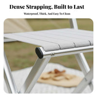 Foldable Lightweight Camping Seat with spinerest Easy to Carry foldable Chair with spine reinforcement space-saving Folding Stool Quick Setup for Campers, Travelers, Fishing, Barbecues, Hiking, Beach
