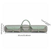 Pool Billiard Accessory Carrier Easy Portability Billiard Cue Bag Adjustable Shoulder Strap Carrying Case for Tournaments