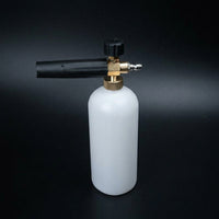 Soap Dispenser for Car Cleaning and Professional Car Wash, Foam Sprayer with Stainless Steel and Brass Foam Lance, Quick Connect Fitting, 1 Pack