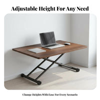 Foldable Collapsible Lift-Top Table Multi-Functional Adjustable Lift-Top Table Multifunctional Space-Saving Furniture Stable and Sturdy for Apartment Dwellers, Telecommuting Workers, Students, Small Areas, Living Room, Home Office, Bedroom