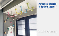 Children's Indoor Climbing Frame, Hanging Ladder, Chin-Up Bar, Climbing Wall, Multifunctional Home Gym Toy