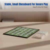 Large Soldier Chess Set, Foldable Land Game Board, Portable Educational Game for Kids, Family Strategy Toy