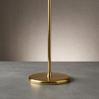 Polished Finish Metal Mannequin Stand Base Straight 1.5 M Rod Stand