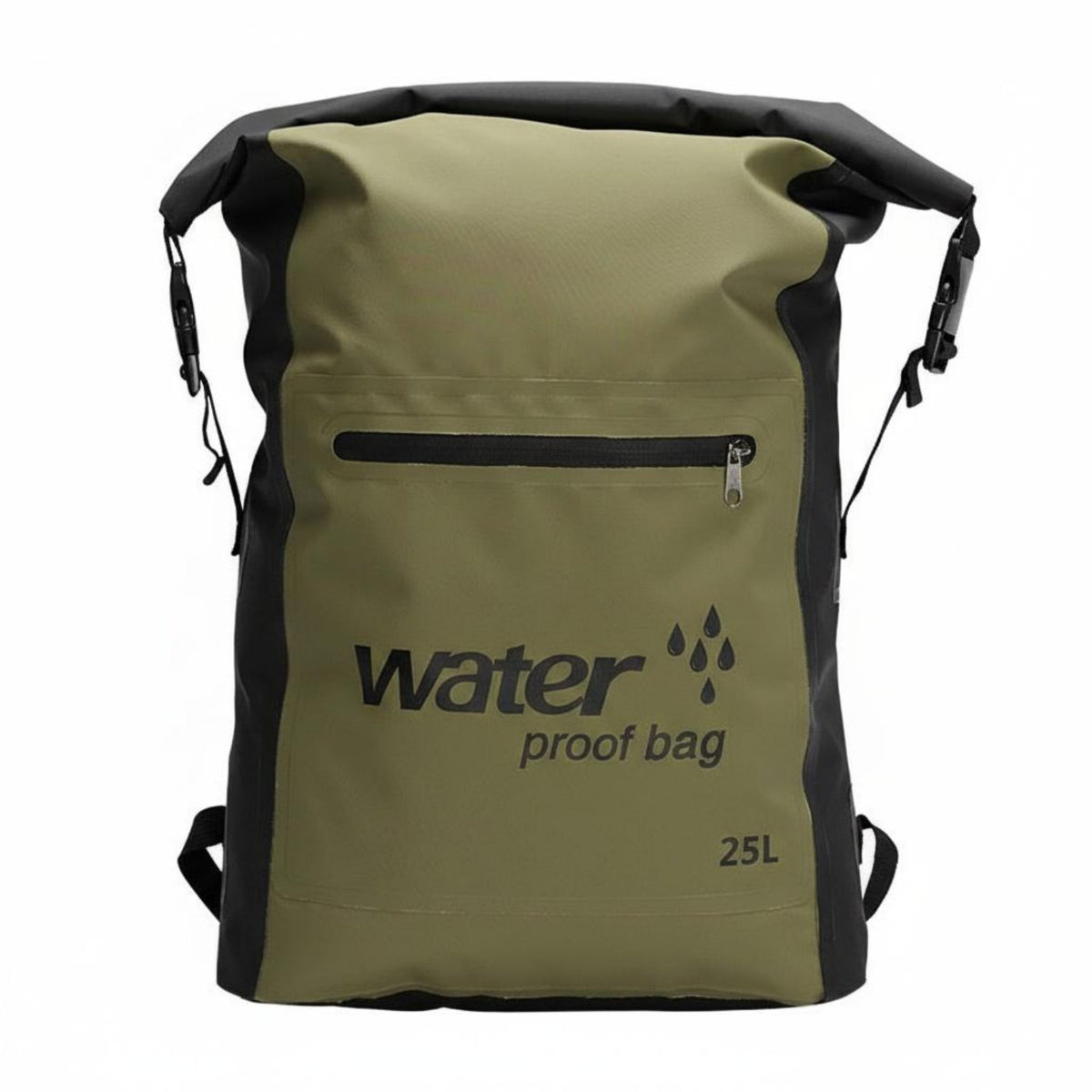 Double Shoulder Straps Waterproof Backpack Long-Lasting Waterproof Backpack Sack Large Capacity for Swimmers, Beachgoers, Swimming, Beach