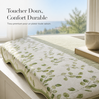 Dopamine Cool-Touch Tencel Bay Window Cushion, All-Season Balcony Tatami Mat, Customizable