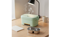 Cordless Heated Lunch Box Heating Portable Lunch Box Keep Warm Food Warmer for Commuters, Office Workers, Outdoor, Travel, Fishing