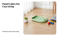 Indoor Dog Potty Tray Anti-Spray Dog Litter Box with Mesh Puppy Training Toilet Large Capacity Mesh Training Toilet