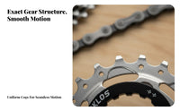 Cycle Cassette Fluid Change Ing Bike Cassette Flywheel Cycle Gear Cluster Long-Lasting Wear-Withstand Ant for Cross-Country