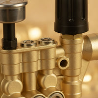 Washer Pump Head with 12 Plungers Handheld Car Washer Pump Head Metal for Amateur Mechanics, Workshop