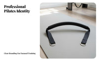 Reformer Foot and Hand Straps Long-Lasting Pilates Reformer Straps D-Fastener Exercise Strap Non-Slip Stretching Double Loop