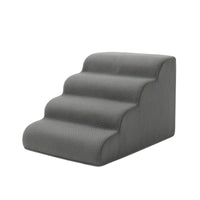 Foam Pet Stairs Stable Pet Stairs with Removable Cover Lightweight Steps for Cats