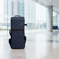 Double flutes Carry Bag Padded flutes Bag Zippered Case with Shoulder Strap for School