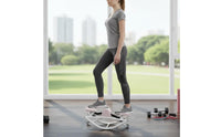 Compact Design Swing Stepper Low Effect Portable Leg Exerciser Core Engagement Fitness Equipment Multi-Functional for Home