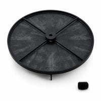 Spreader Rotary Disk with Set Screw Rust Resistant Spreader Rotary Disk Replacement Easy-to-Install for Farmers