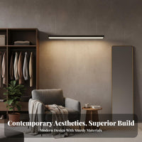 Adjustable Color Temperature Shadowless Ceiling Light High Brightness Studio Fill Light Wide Irradiation Area Suspended Ceiling Lamp Ultra-Thin Design for Live Streamers, Content Creators, Showroom Managers, Retail Shop, Hair Salon