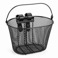 Adjustable Straps Metal Mesh Basket Buckle Fasteners Metal Wire Bike Basket