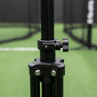 Adjustable Softball Tee Foldable Design Practice Tool Easy Assembly Training Gear for Young Athletes