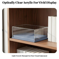 High Clarity 1:64 Scale Car Display Case Shielded 1/64 Scale Car Case for Hobbyists