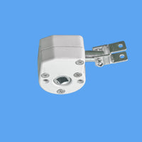 Outdoor Awning Worm Gear Manual Gearbox Head Metal Bracket Roller Shade Gearbox Head Screw-Fixed Window Hardware
