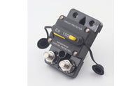 Manual Reset Circuit Breaker Marine-Grade Circuit Breaker with Terminal Protectors Dust-Resistant Overload Protector for Vehicle Wiring
