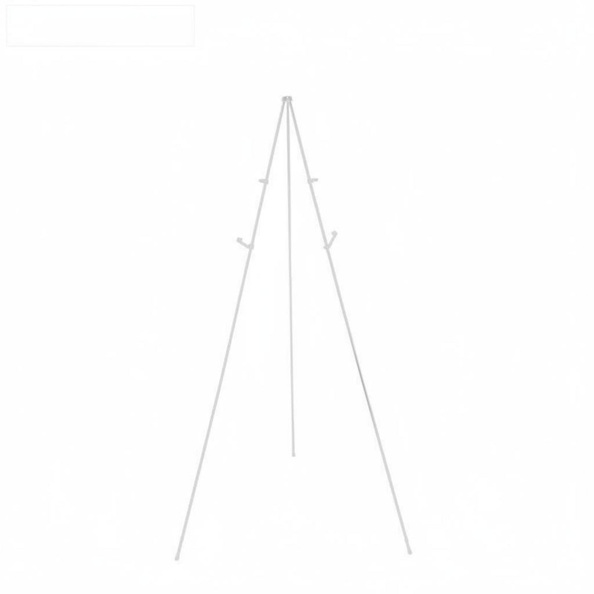 Sturdy Design Portable Tripod Easel Stable Structure Adjustable Tripod Easel Non-Slip Feet Adjustable Painting Stand Rust-Proof for Artists, Students, Exhibitions, Shop Displays, Weddings