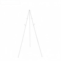 Sturdy Design Portable Tripod Easel Stable Structure Adjustable Tripod Easel Non-Slip Feet Adjustable Painting Stand Rust-Proof for Artists, Students, Exhibitions, Shop Displays, Weddings
