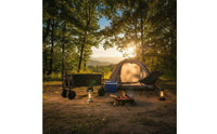 Large Capacity Foldable Camping Wagon 360° Rotating Wheels Collapsible Utility Wagon Waterproof Material Heavy Duty Garden Wagon for Gardeners, Shopping