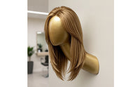 Mounted on Wall Mannequin Head Professional Wall Mount Mannequin Head Glossy Hat Display Stand for Retailers, Milliners, Retail Shops, Boutiques