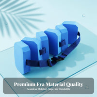 Lightweight Foam Swimming Training Belt Long-Lasting Foam Swim Belt Comfortable Fit for Children, Beginners, Water Parks, Beach