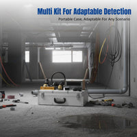 High-Precision Leak Detector for Water Underground Pipelines, Floor Heating, Adjustable, Portable