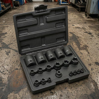 E-Hexalobular Socket Set Clear Markings E-Shaped Socket Set Organized for Mechanics, Garage