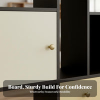 configurable shelving unit System unrestricted Combination unrestrictedstanding Shelving Unit midcenturyperiod design Display Shelf for Book Lovers, Renters, Entryway, Study, Bedroom