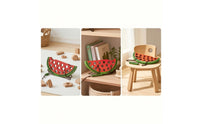 Wooden Lacing Board with Stick Montessori Wooden Threading Toy Fine Motor Hand-Eye Coordination for Toddlers, Home, Travel