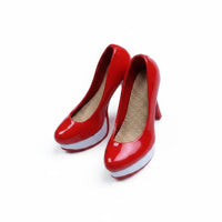 1/6 Scale High Heels Seamless Body Compatible Female Action Figure Shoes for Collectors