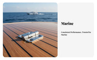 316 Stainless Steel Door Hinge Heavy Duty Boat Hinge Rustproof Furniture Hardware for DIY Enthusiasts, Yachts, Hatches, Cabinets