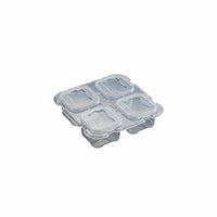 Weekly Food Sample Box Set Stackable Kitchen Organizer Easy to Clean for Parents